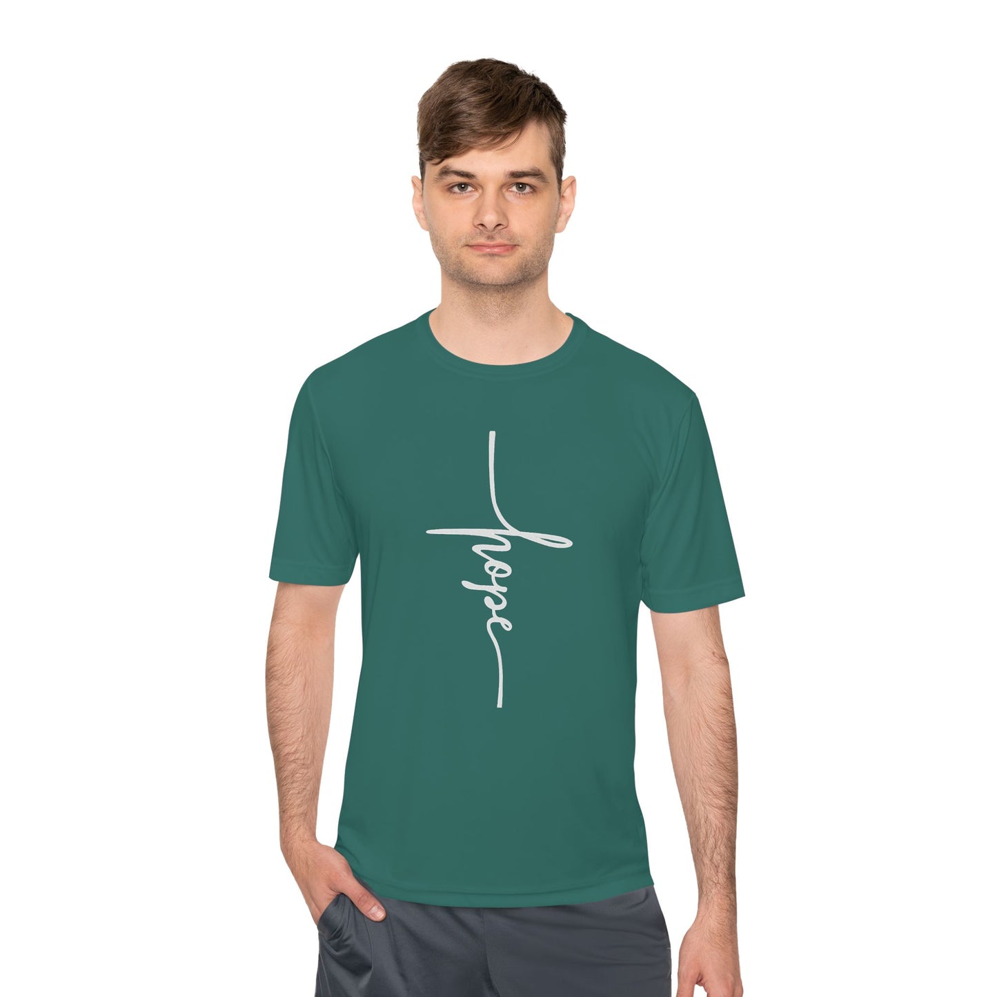 Hopeful Rest Logo Moisture Wicking Tee
