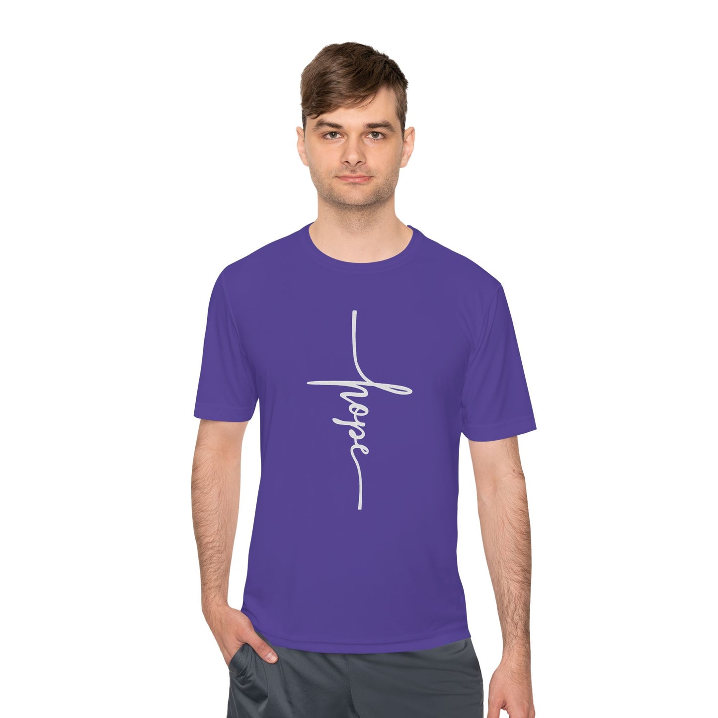 Hopeful Rest Logo Moisture Wicking Tee