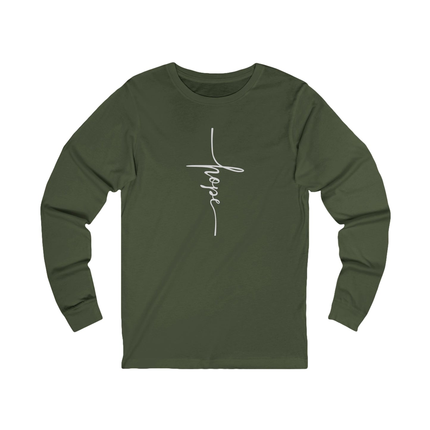 Long Sleeve Hopeful Rest Tee Shirt