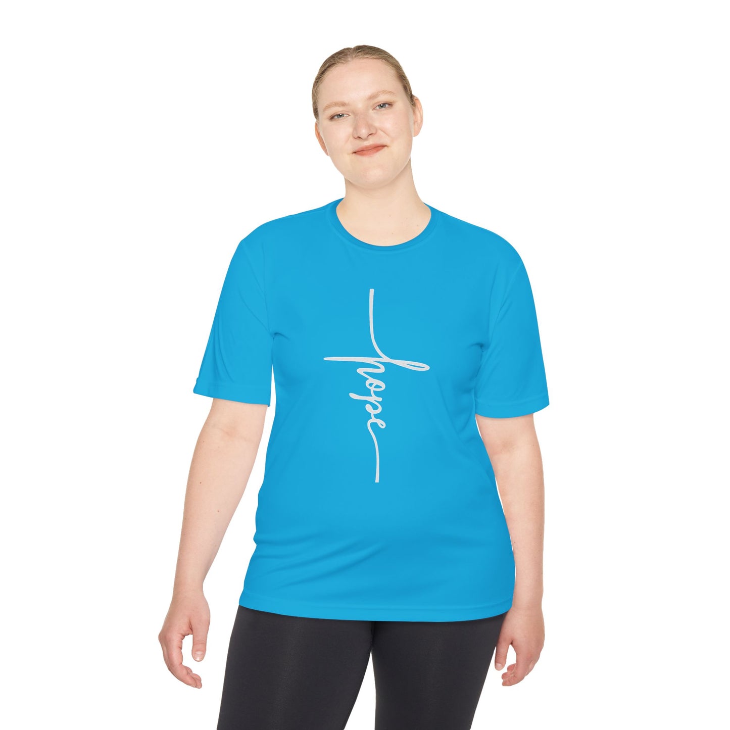 Hopeful Rest Logo Moisture Wicking Tee
