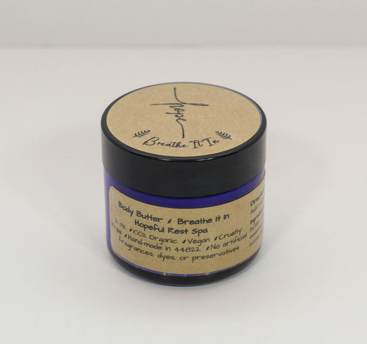 Breathe It In Body Butter - Organic Tea Tree & Eucalyptus