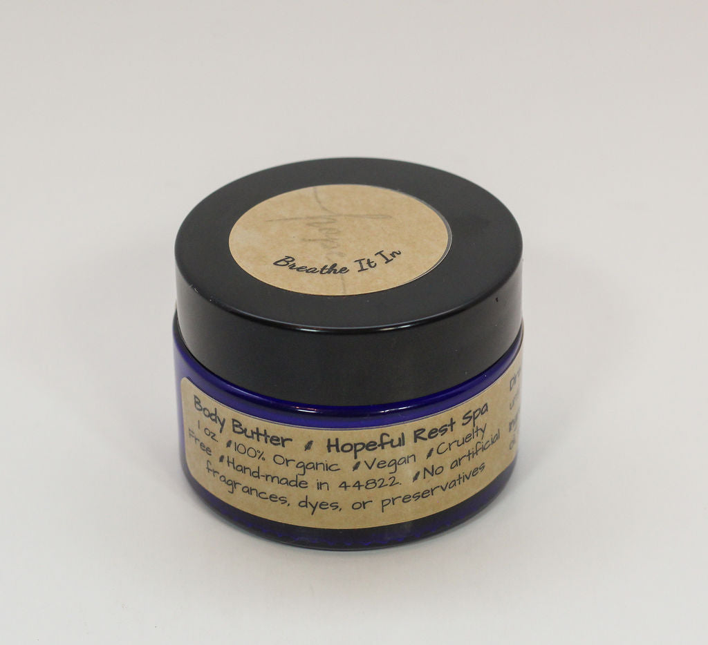 Breathe It In Body Butter - Organic Tea Tree & Eucalyptus