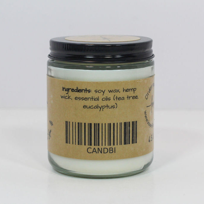 Breathe It In Candle - Essential Oils - Tea Tree & Eucalyptus