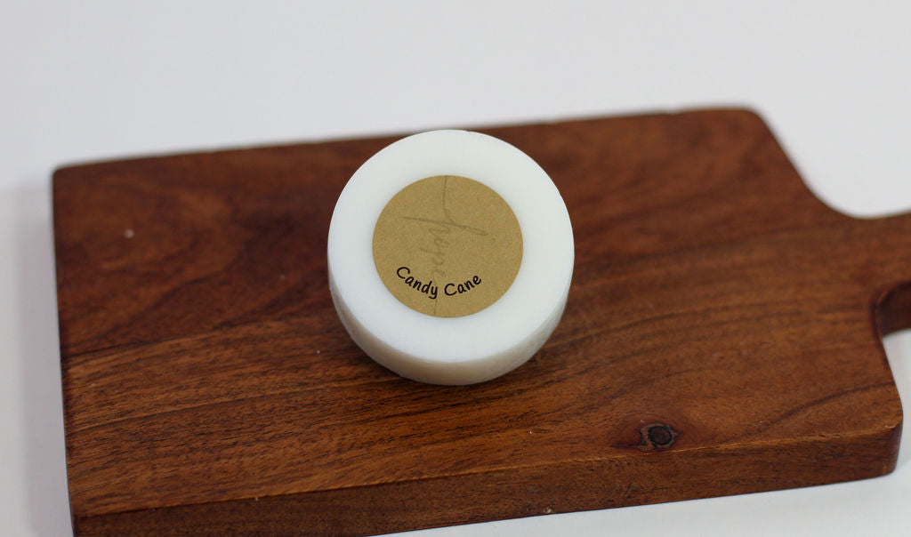 Candy Cane Goat's Milk Bar Soap