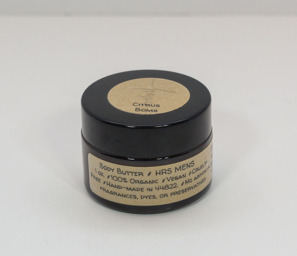 Citrus Bomb Beard & Body Butter with Organic Essential Oils