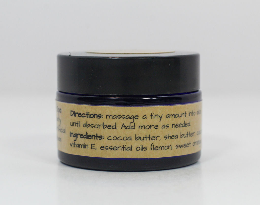 Citrus Mint Body Butter - Organic Citrus and Peppermint Essential Oils