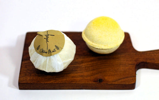Citrus Mint Organic Bath Bomb