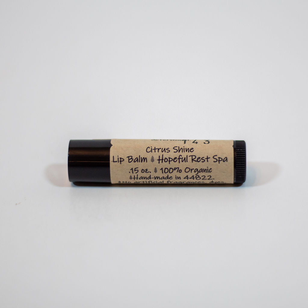 Lip Balm - Organic & Moisturizing