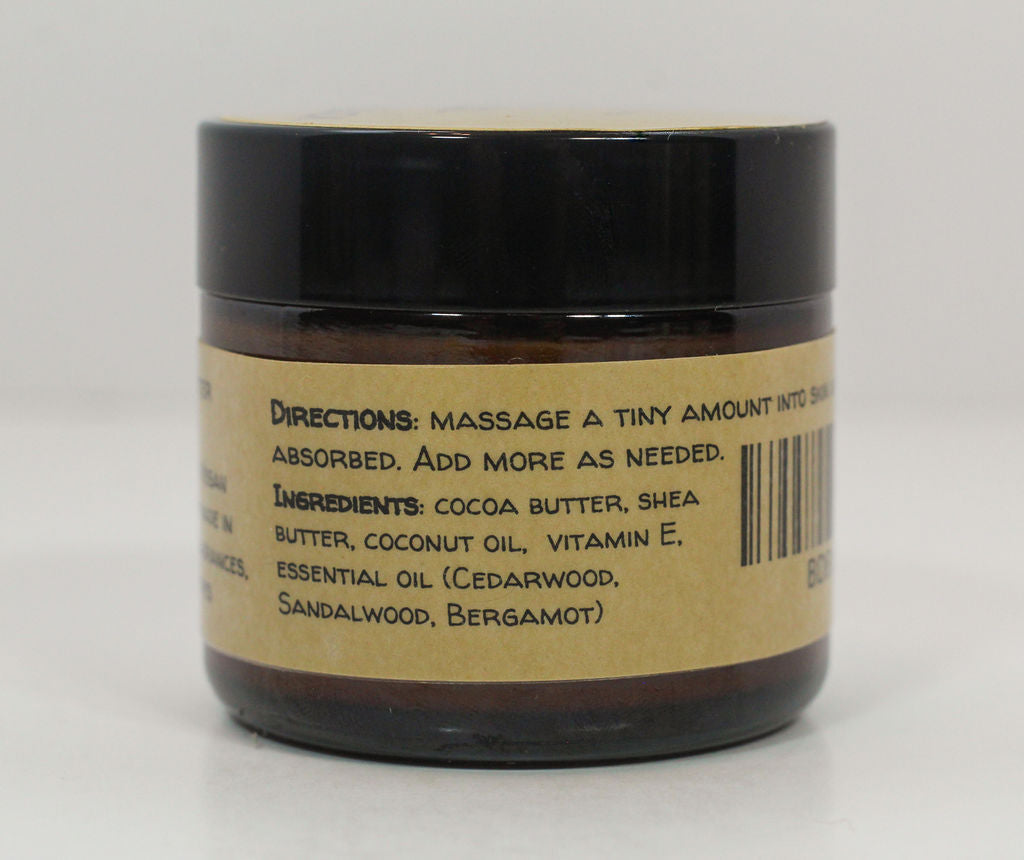 Cool Outback Beard & Body Butter - Organic Sandalwood & Cedarwood