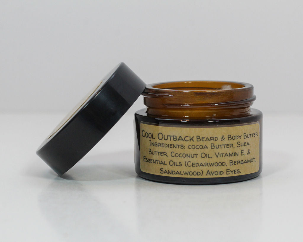 Cool Outback Beard & Body Butter - Organic Sandalwood & Cedarwood