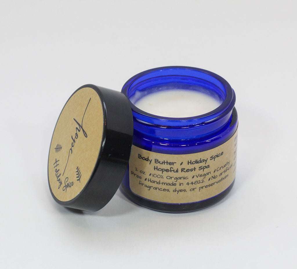 Holiday Spice Body Butter with Organic Essential Oils