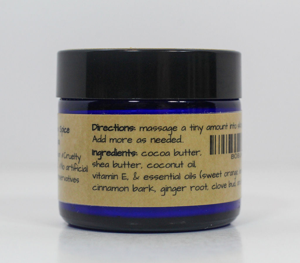 Holiday Spice Body Butter with Organic Essential Oils