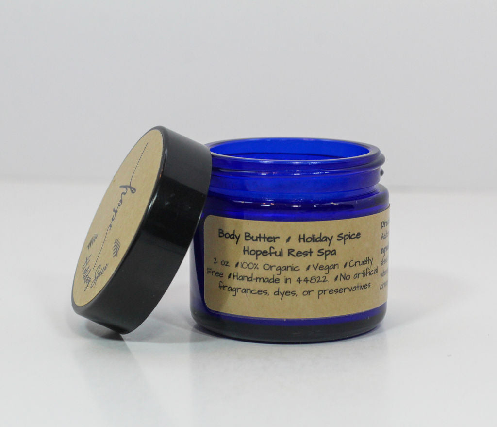 Holiday Spice Body Butter with Organic Essential Oils