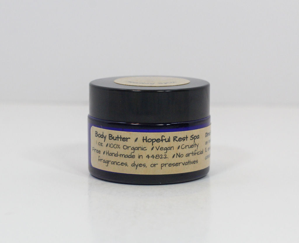 Holiday Spice Body Butter with Organic Essential Oils