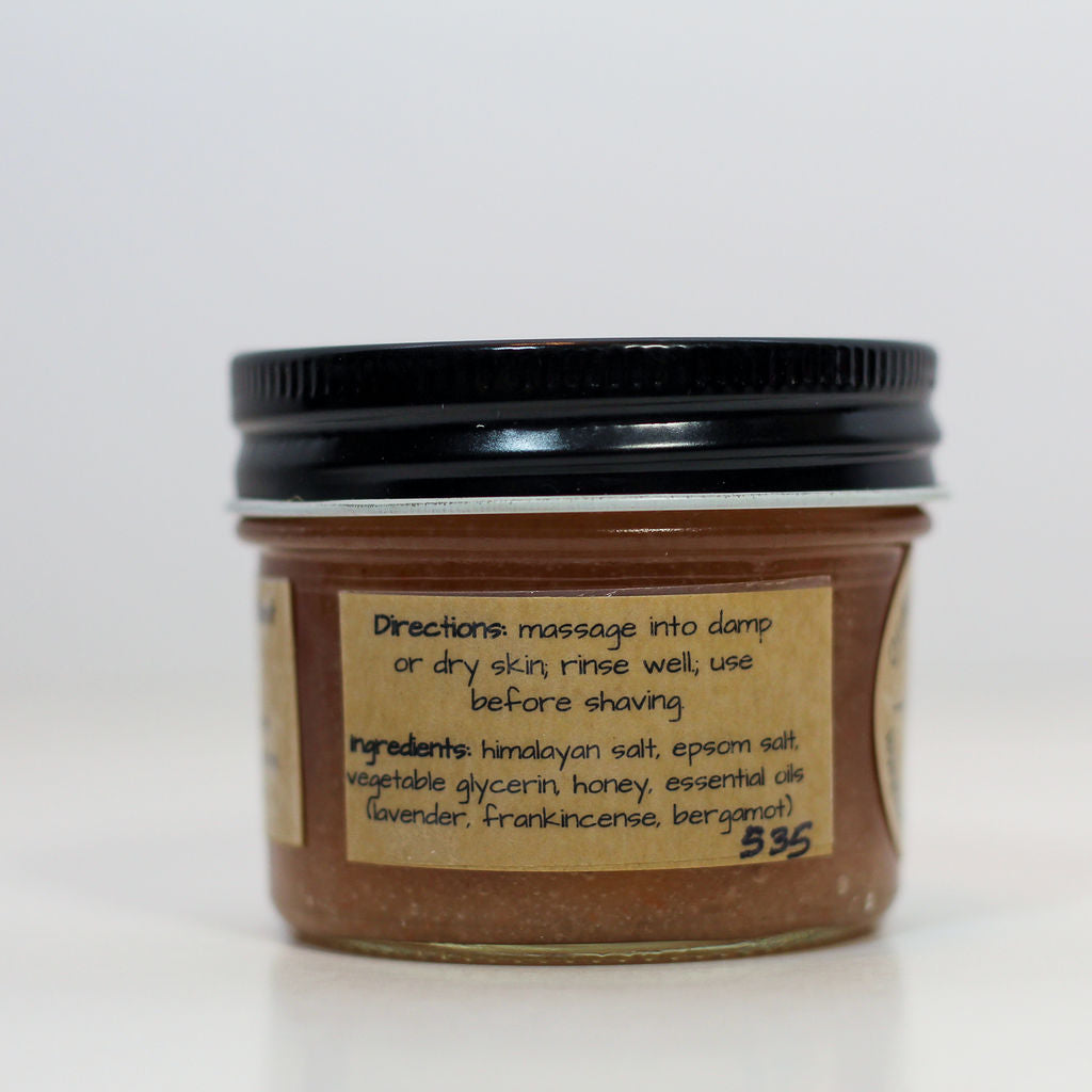 Hopeful Rest Salt Scrub with Lavender & Frankincense