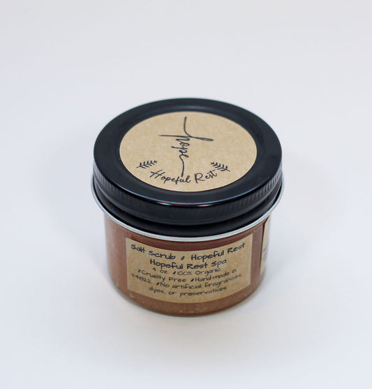 Hopeful Rest Salt Scrub with Lavender & Frankincense