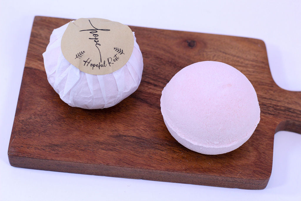 Hopeful Rest Bath Bomb Lavender Frankincense