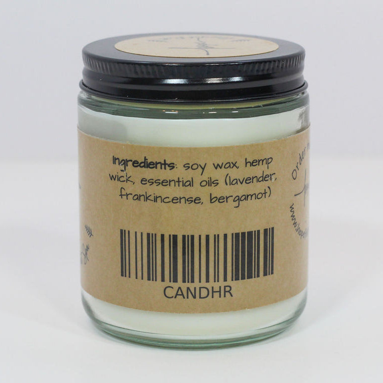 Hopeful Rest Essential Oil Candle - Lavender and Frankincense