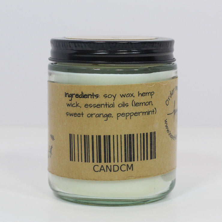 Citrus Mint Essential Oil Candle