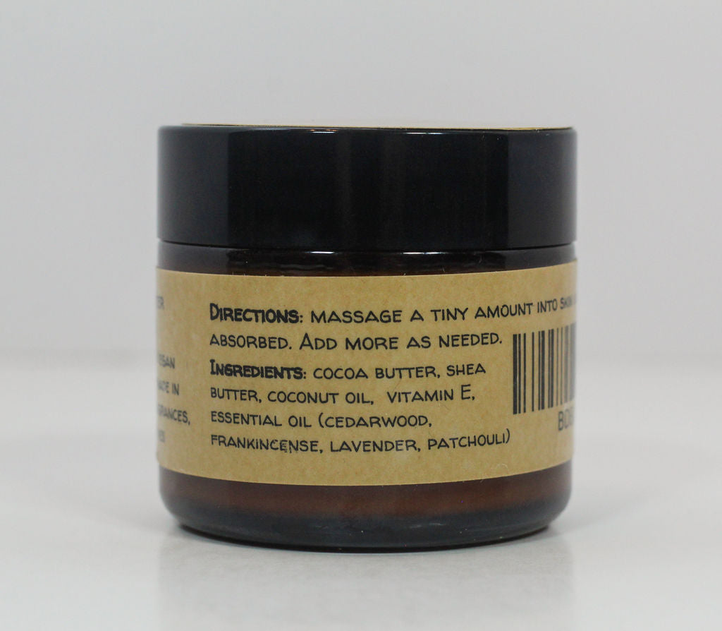 Mystery Man Beard & Body Butter with Organic Essential Oils