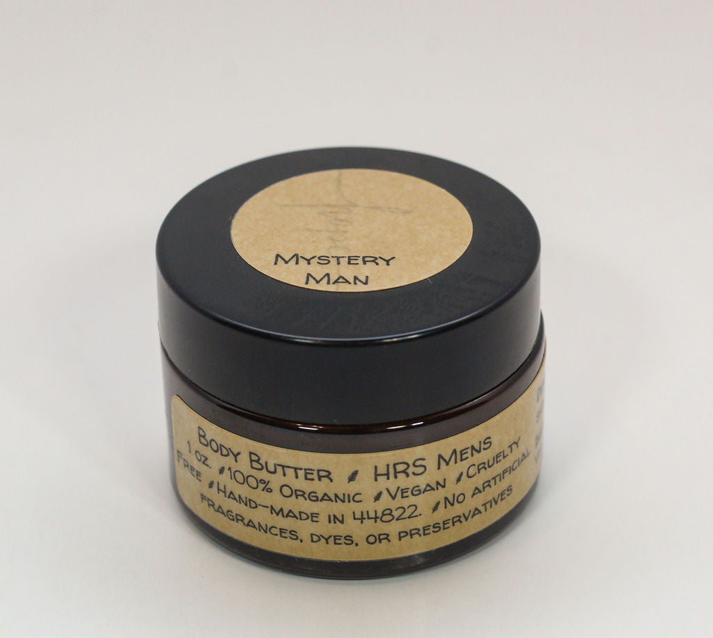 Mystery Man Beard & Body Butter with Organic Essential Oils