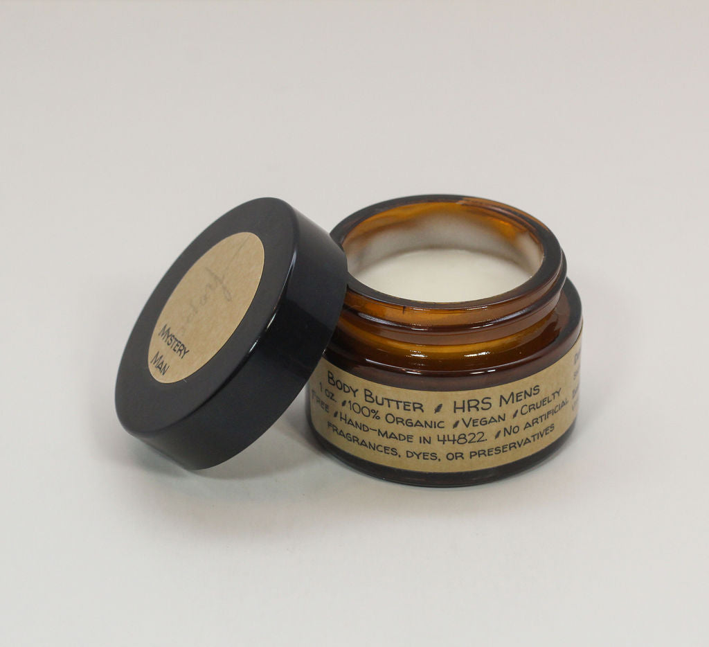 Mystery Man Beard & Body Butter with Organic Essential Oils