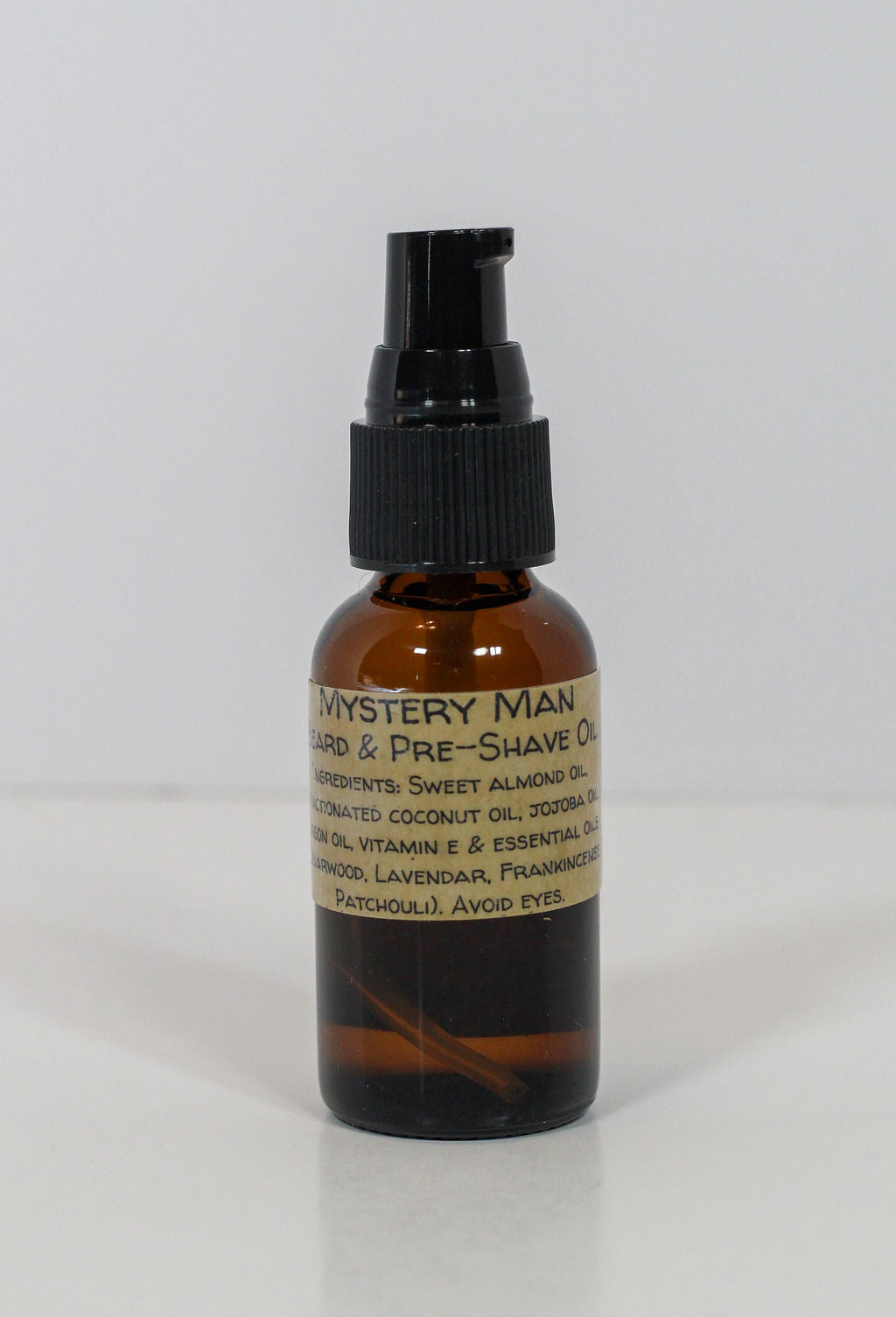 Mystery Man Pre-Shave and Beard Oil with Organic Essential Oils