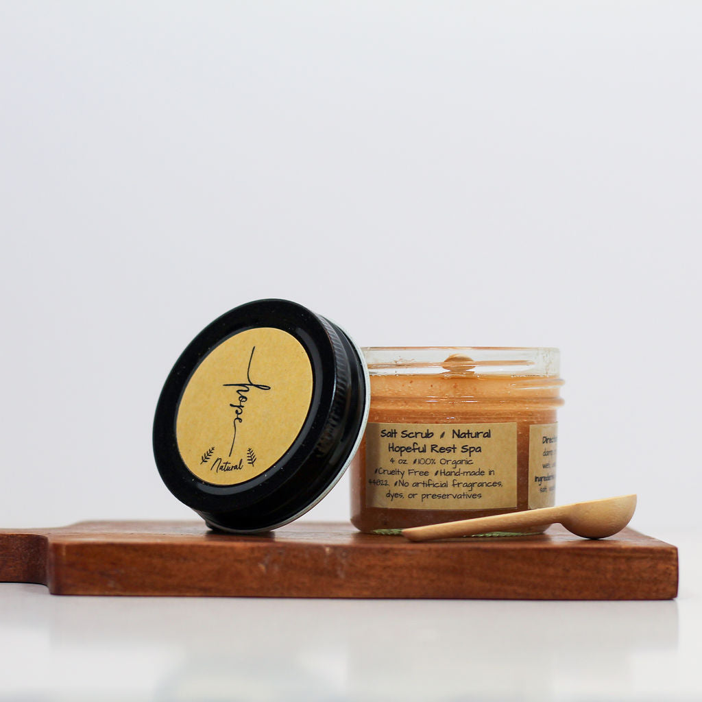 Natural Salt Scrub - Unscented