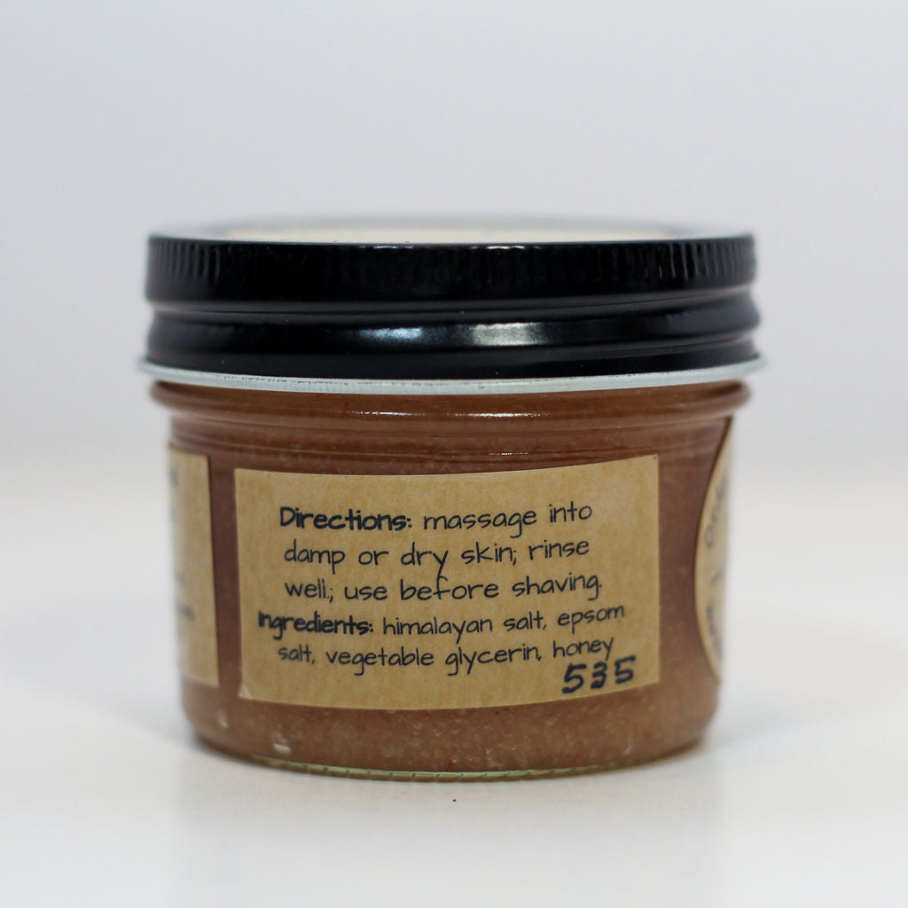 Natural Salt Scrub - Unscented