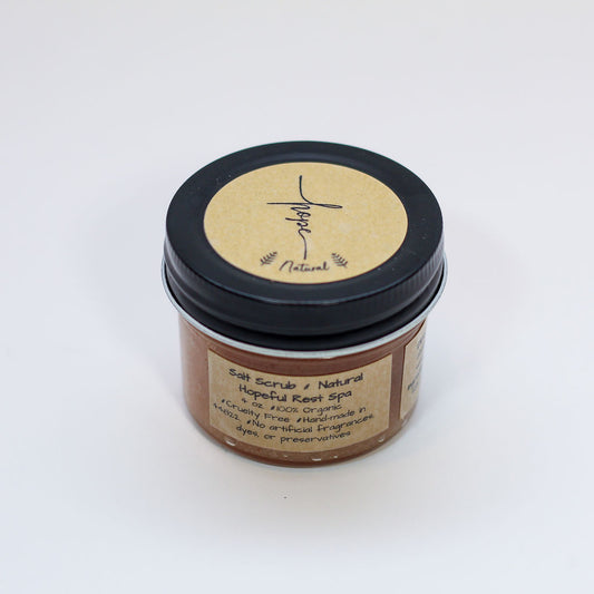 Natural Salt Scrub - Unscented