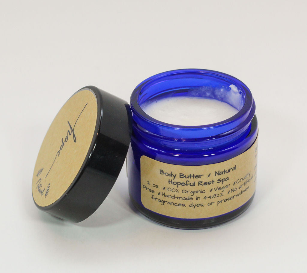Natural Body Butter - Organic, Unscented