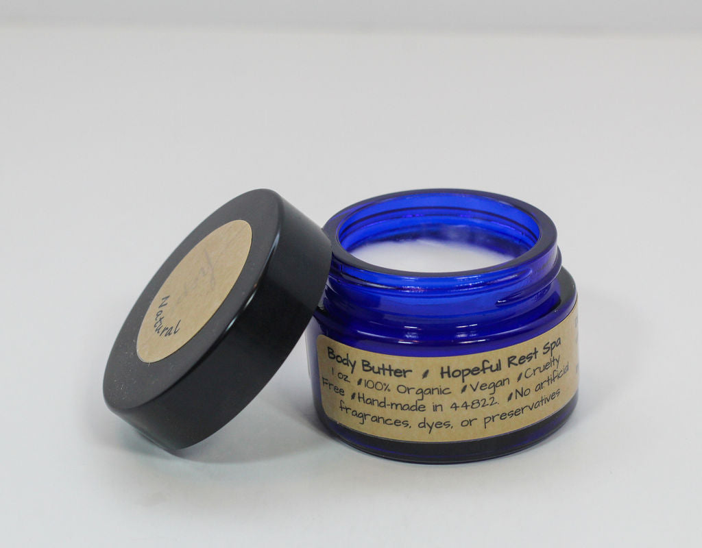 Natural Body Butter - Organic, Unscented