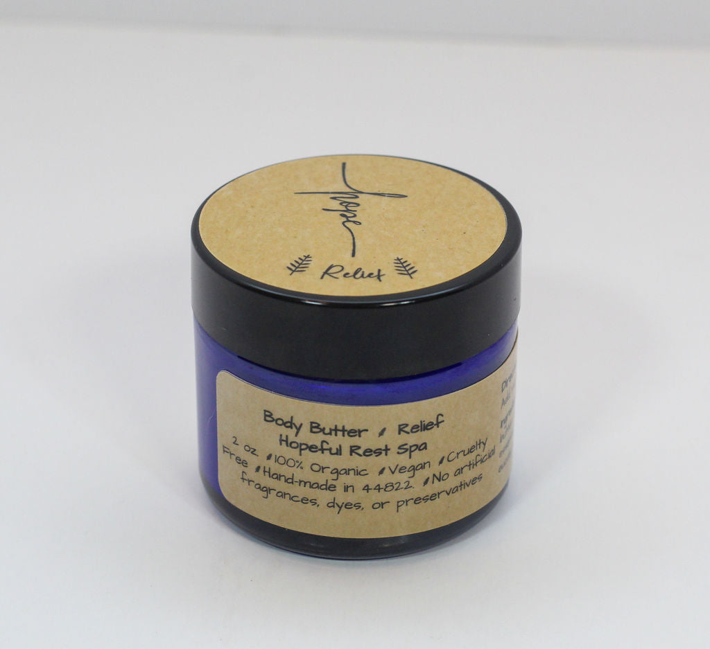 Relief Body Butter - with Organic Essential Oils