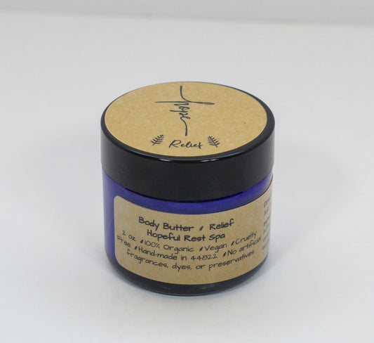 Relief Body Butter - with Organic Essential Oils