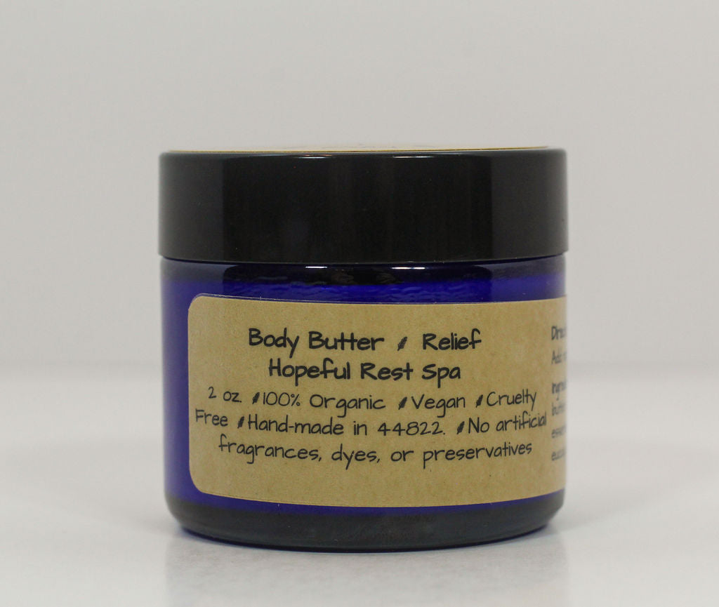 Relief Body Butter - with Organic Essential Oils