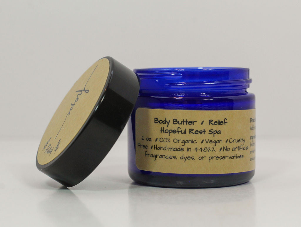 Relief Body Butter - with Organic Essential Oils