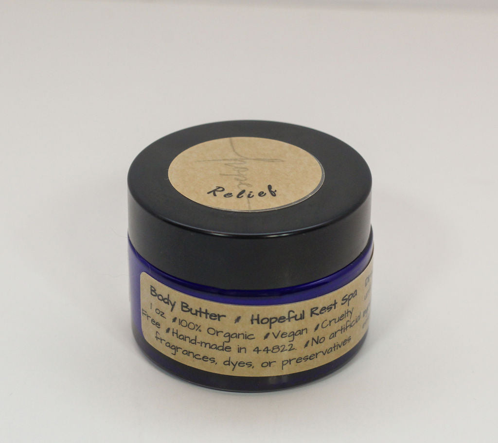 Relief Body Butter - with Organic Essential Oils
