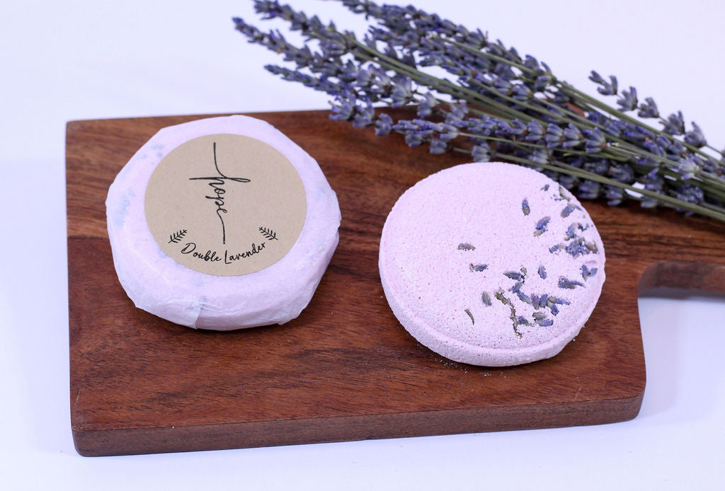 Shower Steamer - Double Lavender - with Organic Lavender