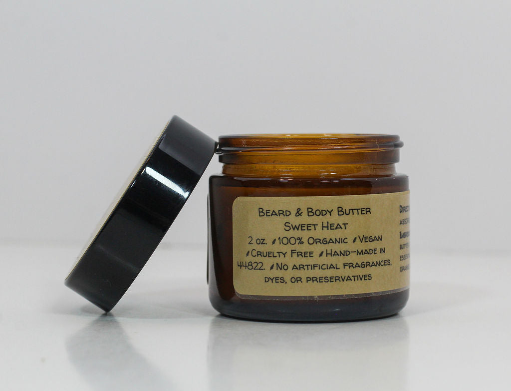 Sweet Heat Beard & Body Butter - with Organic Patchouli