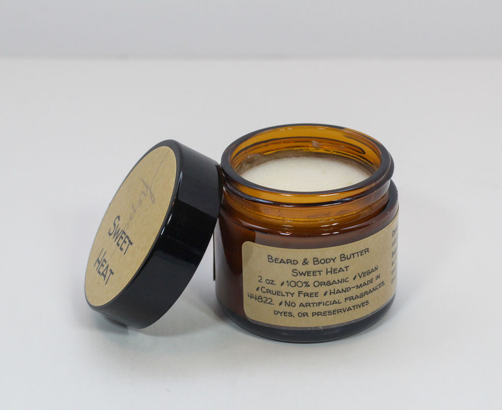 Sweet Heat Beard & Body Butter - with Organic Patchouli