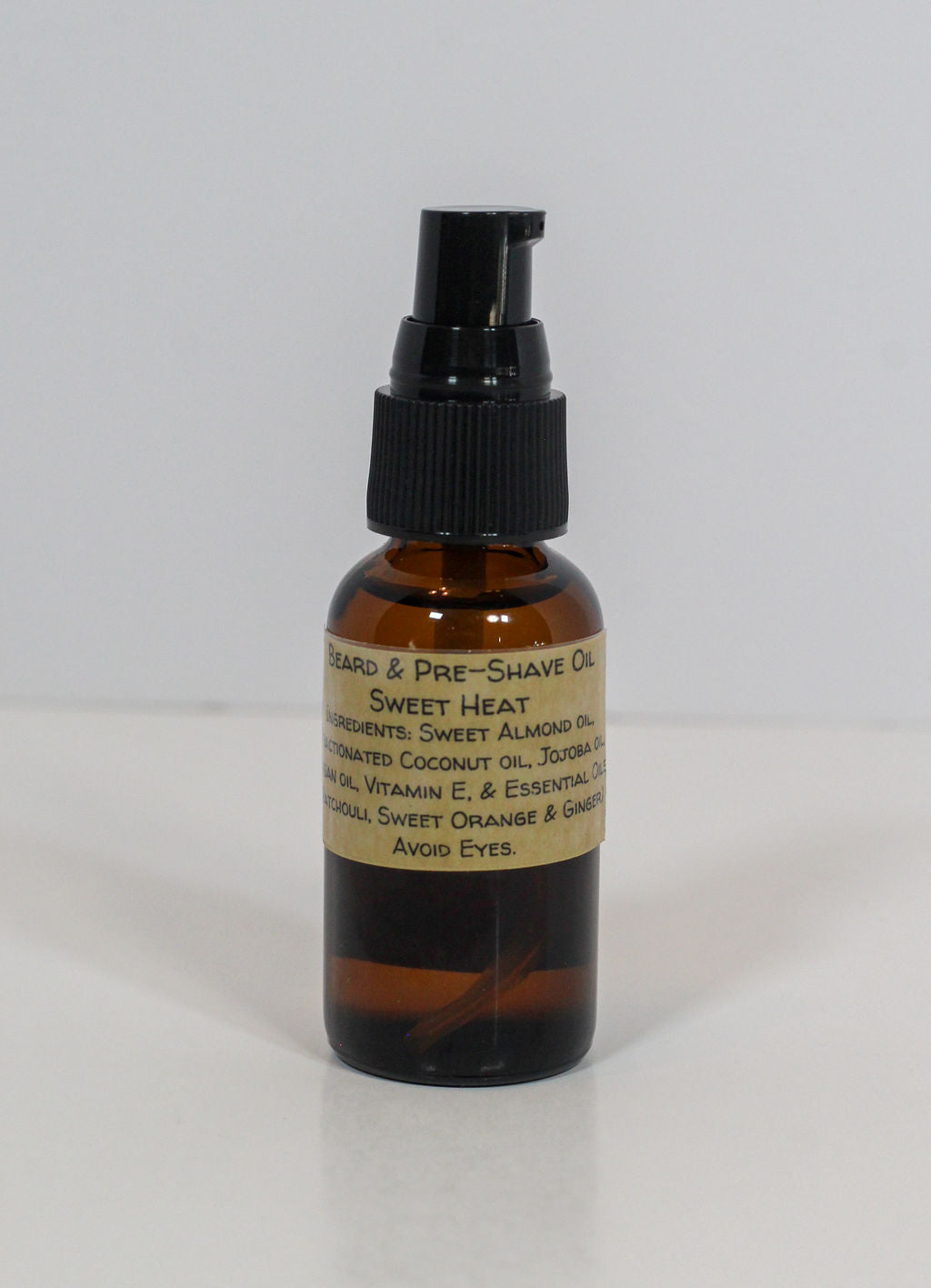 Sweet Heat Pre-Shave and Beard Oil with Organic Essential Oils