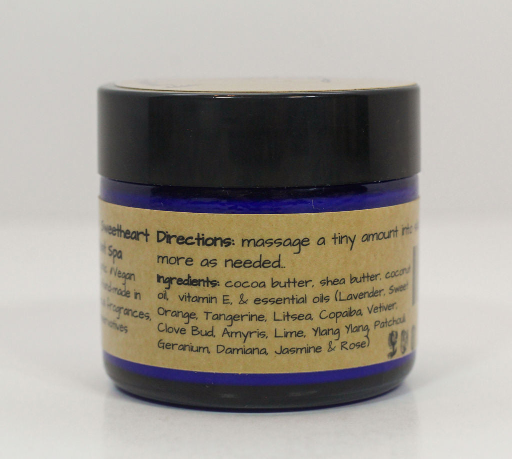 Sweetheart Body Butter with Organic Ingredients & Essential Oils