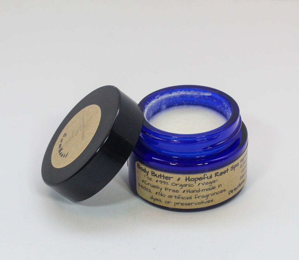Sweetheart Body Butter with Organic Ingredients & Essential Oils