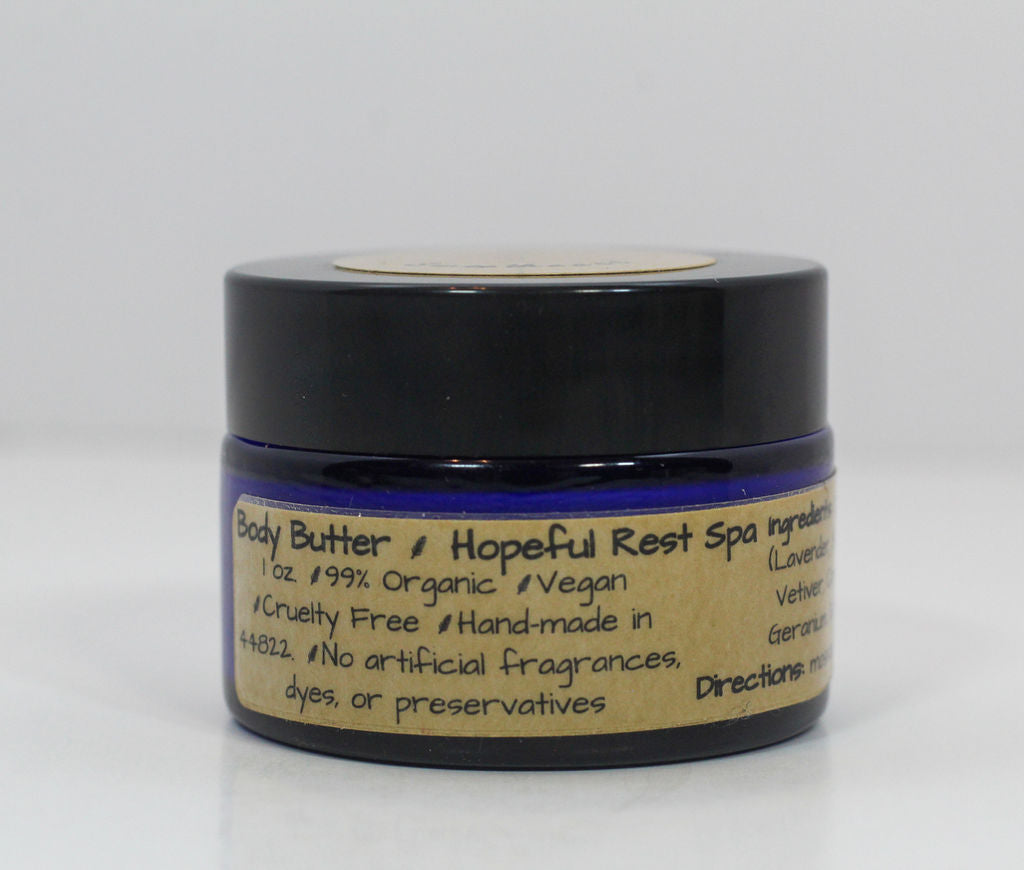 Sweetheart Body Butter with Organic Ingredients & Essential Oils