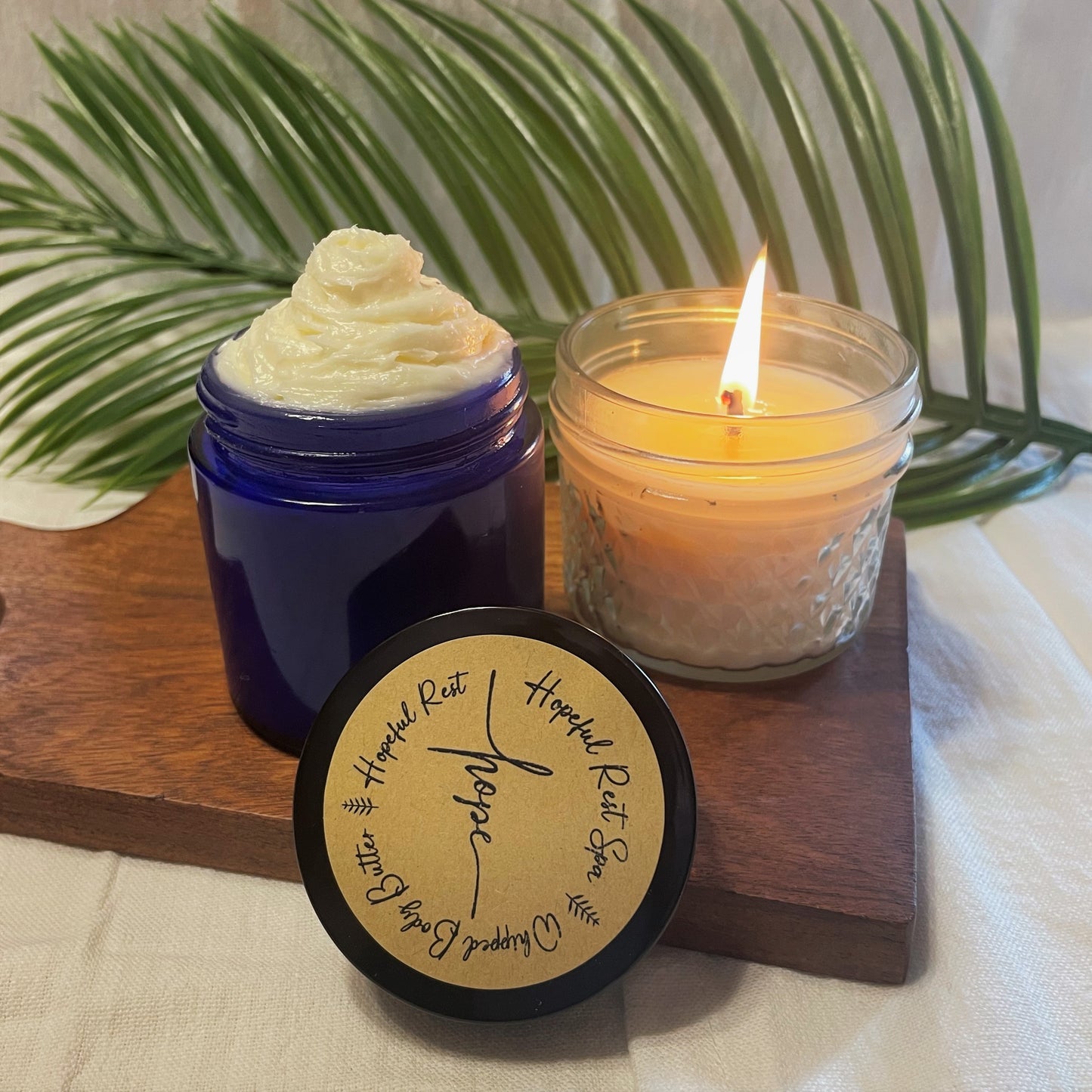 Hopeful Rest Body Butter - Organic Lavender & Frankincense
