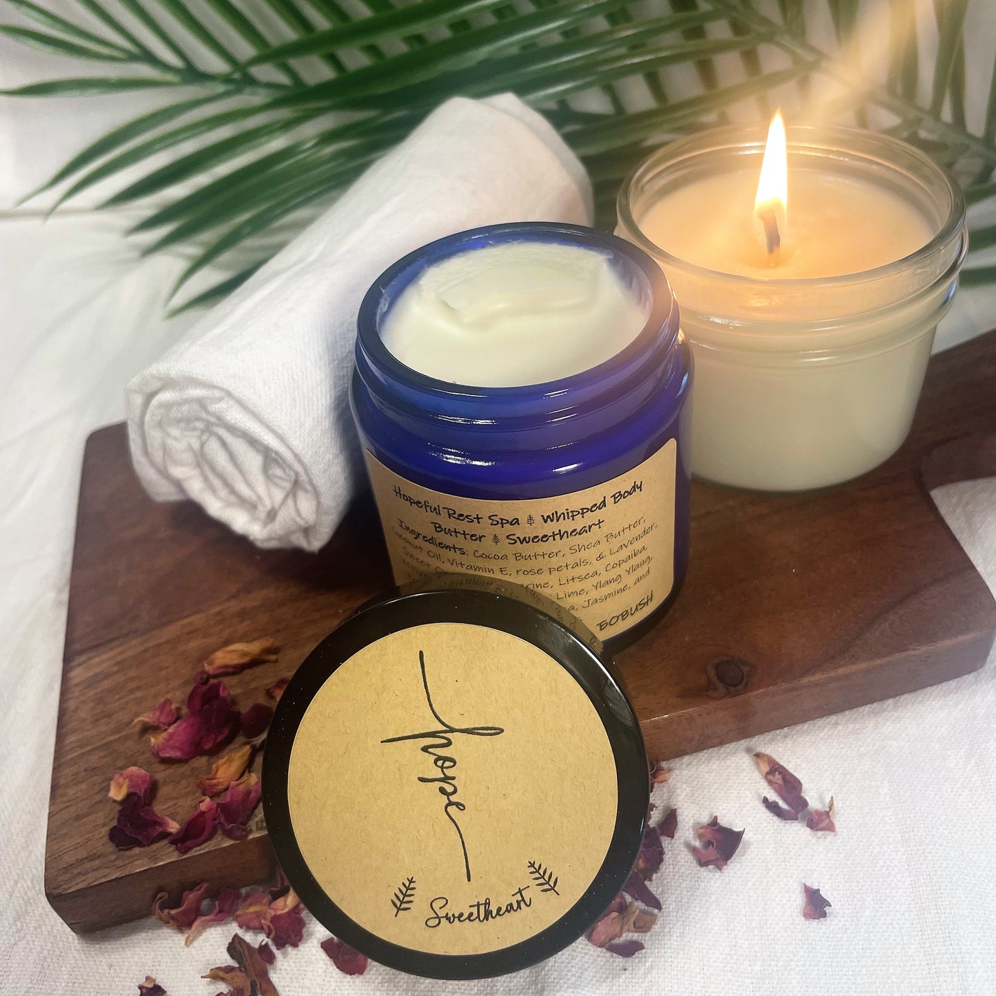 Sweetheart Body Butter with Organic Ingredients & Essential Oils