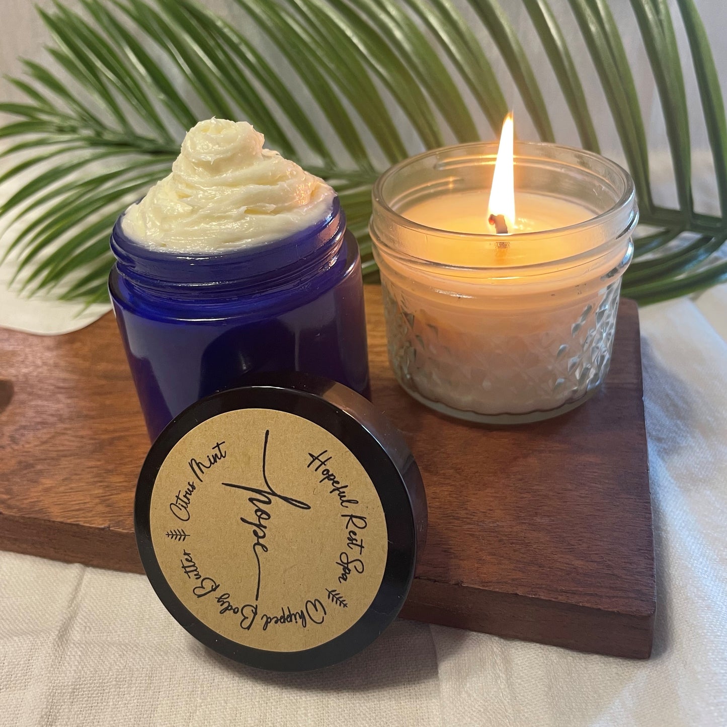 Citrus Mint Body Butter - Organic Citrus and Peppermint Essential Oils