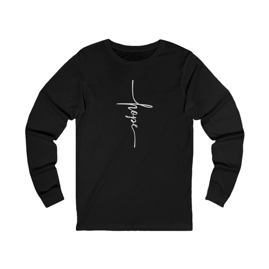 Long Sleeve Hopeful Rest Tee Shirt