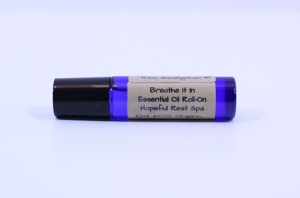 Breathe It In Essential Oil Roll On Tea Tree Eucalyptus