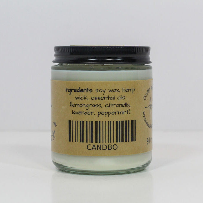 Bug Off Candle - Natural Essential Oil Insect Repelling Candle